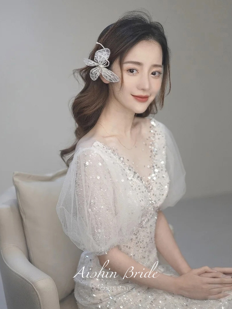Wedding dress, elite evening dress for bride, 