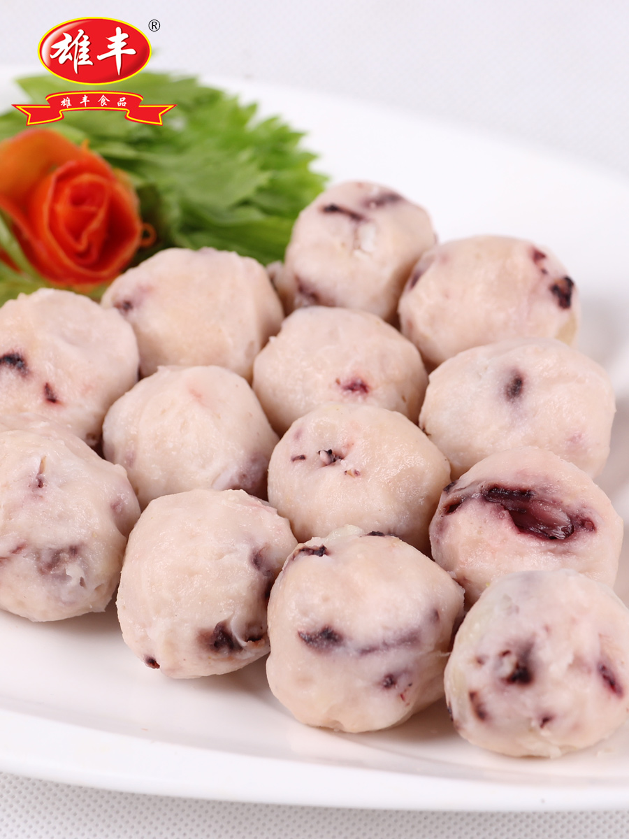 Xiongfeng octopus balls 500g frozen meatballs small balls bean fishing hot pot ingredients frozen food wholesale