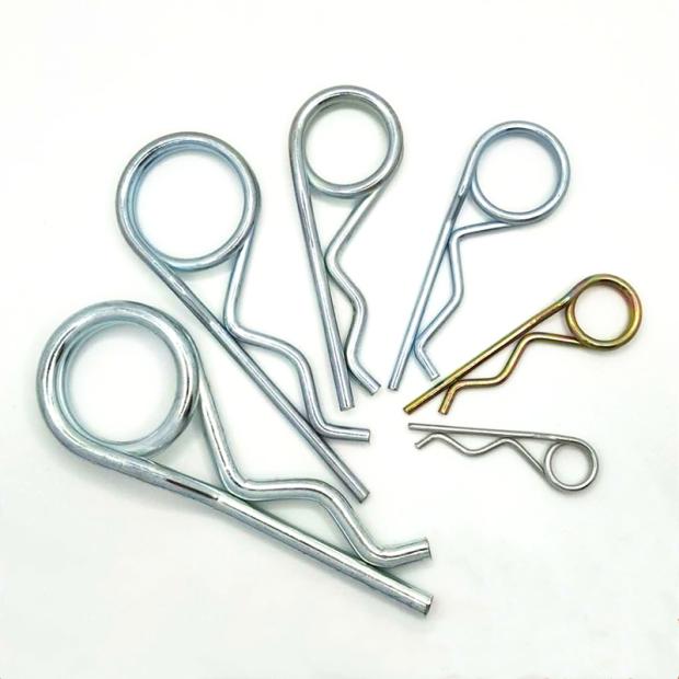Double-circle B-type pin R-type pin spring steel cotter pin wave pin hairpin pin M2-M8 opening Xiaozi
