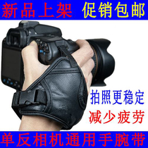 DSLR Micro Single camera Hand strap Camera Accessories for Canon Nikon Sony Pentax Leather Wristband Wrist strap
