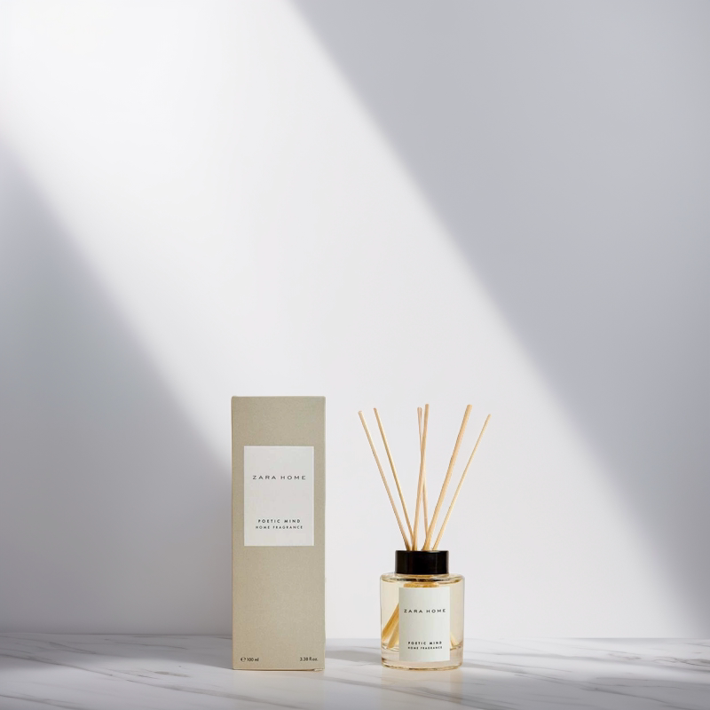 Zara Home Old Classic Version Fireless Rattan Diffuser Black Vanilla/White Jasmine/Gardenia/Pure Linen
