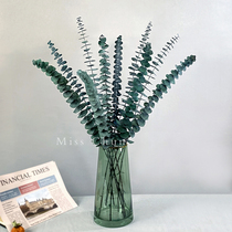 Eugalia leaf dry bouquet Apple amine real flower fine leaf Nordic light luxury home Model Room soft decoration with flower material