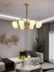 American-Style All-Copper Chandelier for Living Room, Modern Minimalist Dining Room, Vintage Bedroom, Light Luxury Study, Lobby Led Chandelier