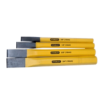 Stanley tools rubber handle masonry chisel cement tip chisel stone chisel cement chisel punching 16-286-23