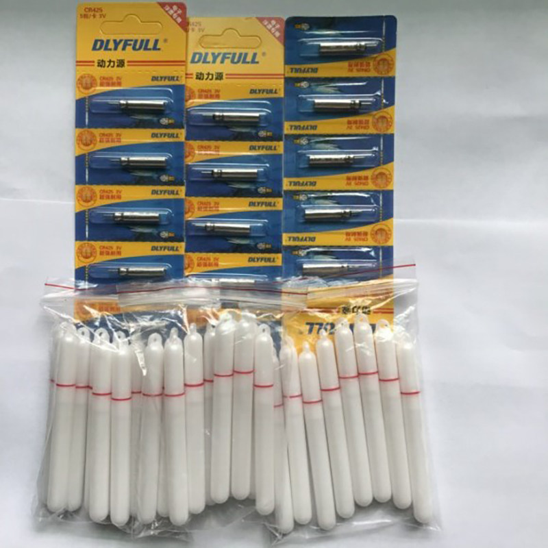 New boat mountain fishing mountain fishing with fish lamp underwater bait led waterproof color light lamp string hook set fish poly-fish flash fishing gear