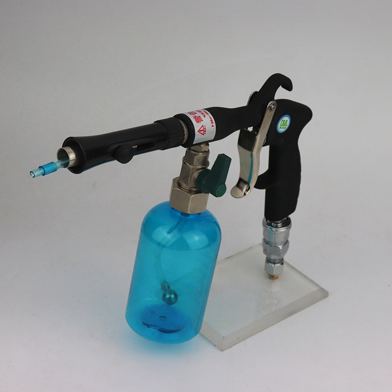 Car with interiors toppings spray cleaning tool suede fabric seat door panel coated tornado ceiling washing gun