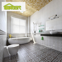 Matte plaid 300x600mm wall brick anti-slip floor tile toilet bathroom Toilet Kitchen Kitchen kitchen Porcelain Tile tiles