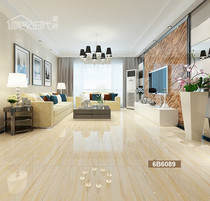 Living Room Bedroom Full Throw Glazed 600x600 Floor Brick Interior Restaurant Hall Background Wall Tiles Yellow Wood Grain