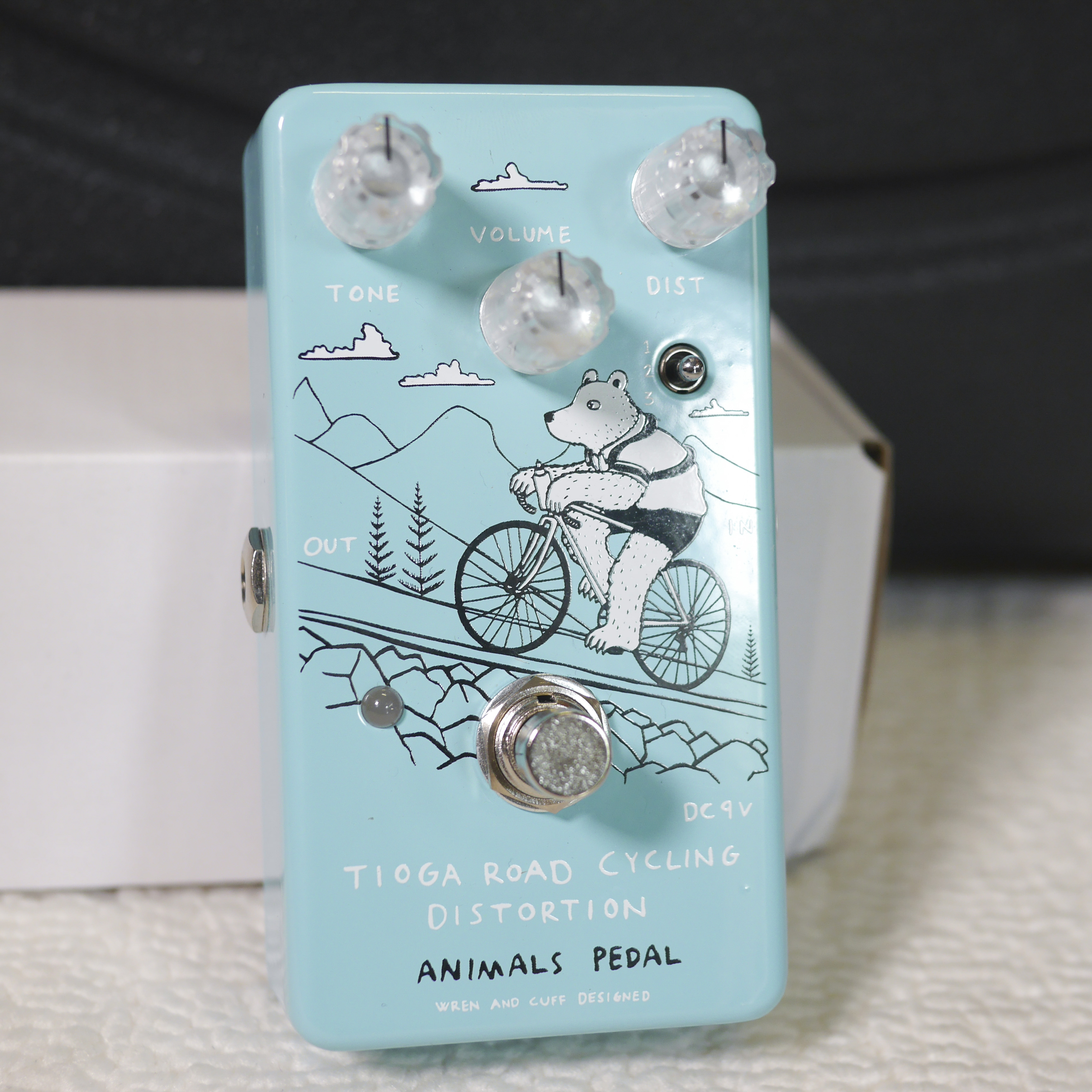 Music Life Animals Pedal Tioga Road Cycling Distortion Single Block Effectors