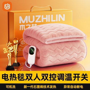 Electric Blanket with Dual Control Temperature Switch, 2025 New Model, Thickened Electric Mattress for Single Person, Genuine Product from Official Flagship Store