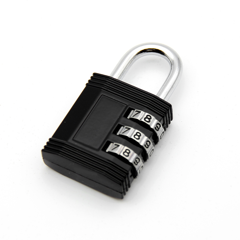 Full metal combination lock padlock cabinet lock luggage lock wardrobe waterproof small lock small student dormitory code lock