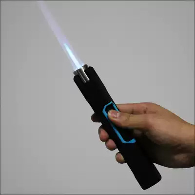 Metal windproof pen welding gun lighter outdoor ignition gun high temperature welding gun baking cooking portable fire spray gun
