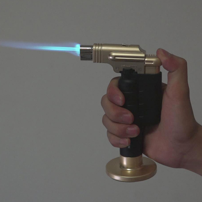 100 Honest Metal Straight Punch Lighter Outdoor Home Small Welding Gun Ignitor High Temperature Portable Spray Gun Barbecue Baking