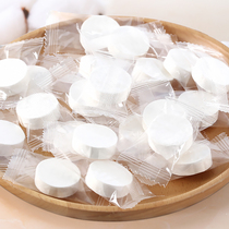 Fine art disposable compressed towel cotton Pearl pattern thickened cotton outdoor travel hotel wet wipes dual use wash face