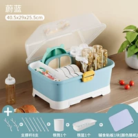 Синий+вспомогательная тарелка с кад -линией