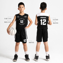 Basketball uniform kindergarten big boy custom suit men and children training team uniform basketball vest printing match jersey
