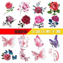 Fairy tattoo stickers advanced 3d three-dimensional tattoo stickers 2021 new arm calf net red waterproof and lasting