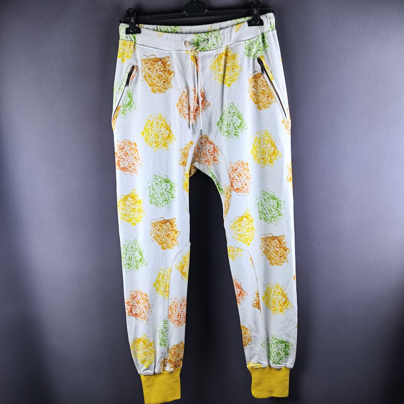 In-Stock Etro Italian-Made Men's Printed Zip Pocket Slim-Fit Casual Pants Joggers Sweatpants