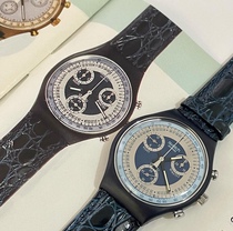 Swatch Silver Star Three Eyes 1990 out-of-print collectible second-hand watch