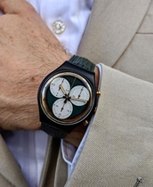 Deposit Swatch Golden Olive (1990) out of print collection old model