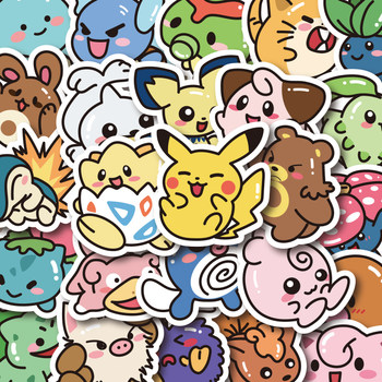 100 cute q version pokémon stickers pokémon ins high-looking creative diy laptop