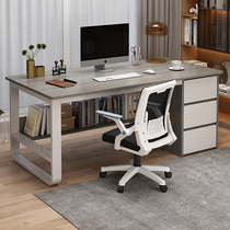 Computer desk Desktop Home Desk Modern minimalist with drawer desk Desk Chairs Combined Simple Student Study Table