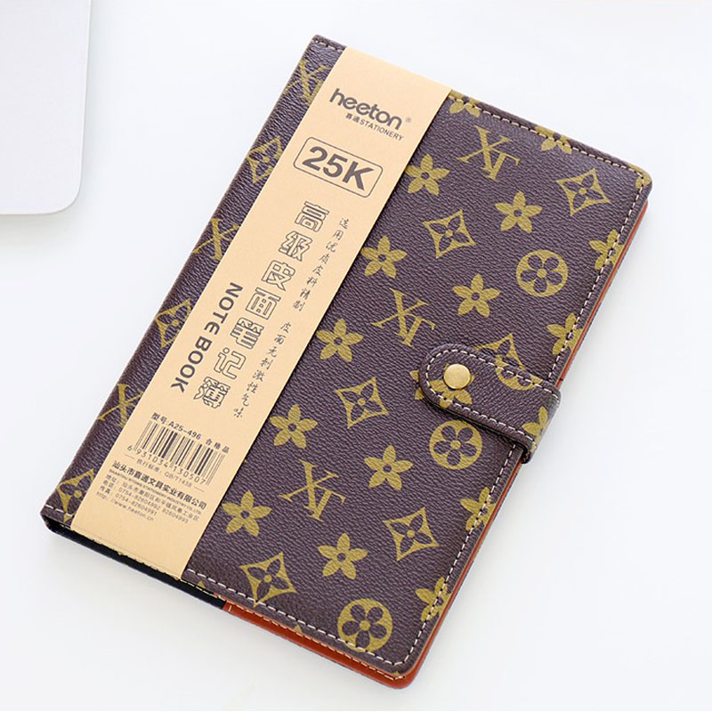 Business Notebook Stationery Office Conference notepad 16K by buckle This cross-line working day remember the student's retro