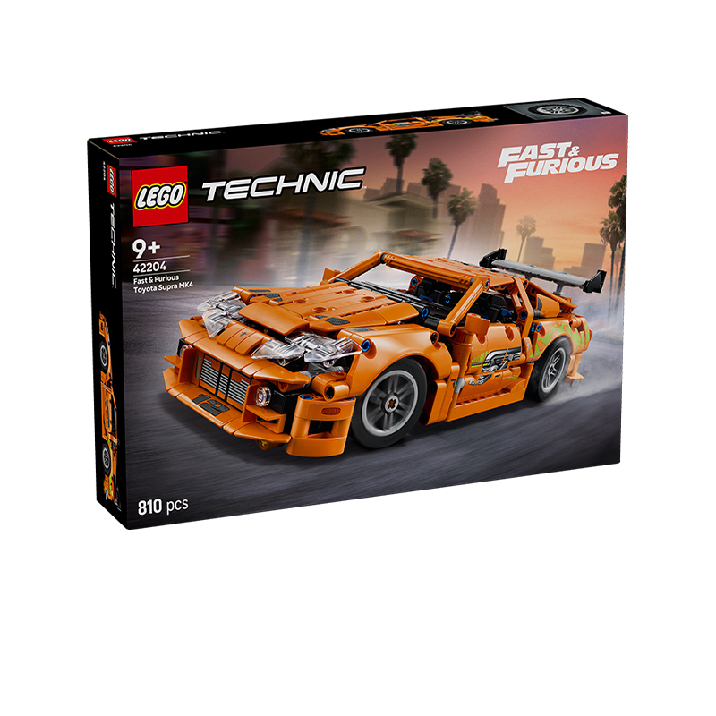 Lego Technic 42204 Toyota Supra Mk4 Fast and Furious Racing Car Children's Building Block Toy Lego Technic 42204 Toyota Supra Mk4 Fast and Furious Racing Car Children's Building Block Toy