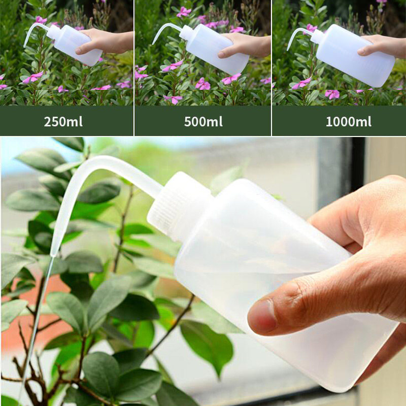 Sharp Mouth Multi Meat Watering Pot Bend Long Mouth Squeeze Jug Scale Plant Watering Flowers Small Spray Pot Garden Art Tool Three Sets