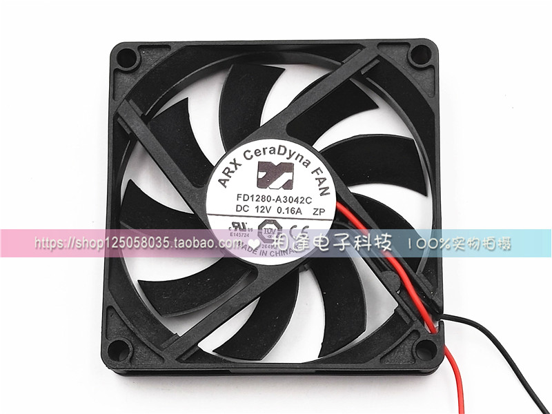 New ARX Cera Dyna FAN 8015 8CM FD1280-A3042C 12V CPU power FAN