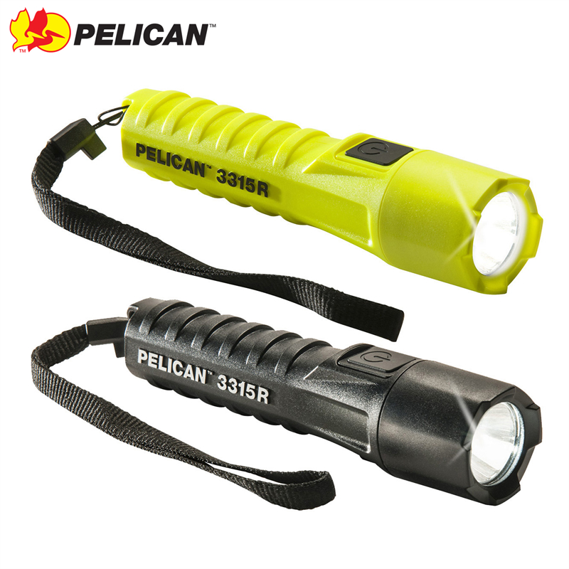 Original imported American PELICAN Pelican rechargeable LED outdoor waterproof explosion-proof flashlight 3315 R