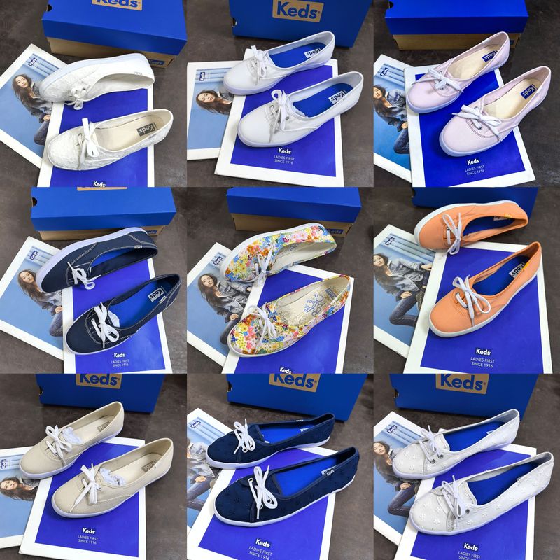 Keds New Two-Hole White Shoes Mary Jane Slip-On Shoes Women's Canvas Slip-On Shoes Keds New Two-Hole White Shoes Mary Jane Slip-On Shoes Women's Canvas Slip-On Shoes