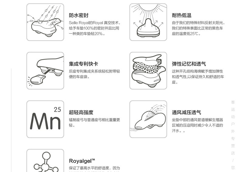 Selle de vélo Mountain Bike SELLE ROYAL - Ref 2347078 Image 29