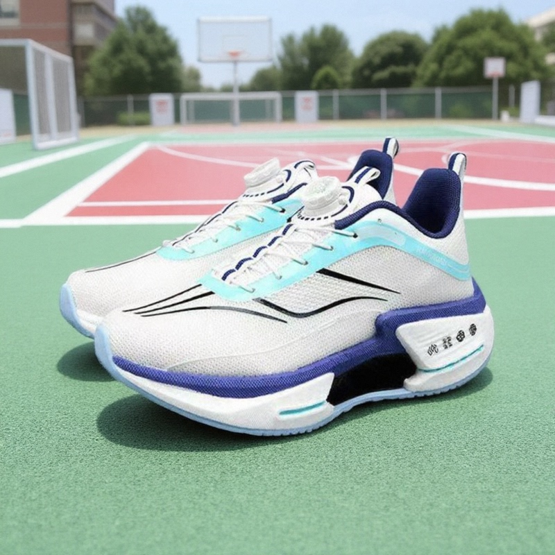 New Running Shoes for Students, Sports Training, Shock Absorption, Breathable, Suitable for Middle School Entrance Exams, Boys' Basketball Shoes, Running Shoes