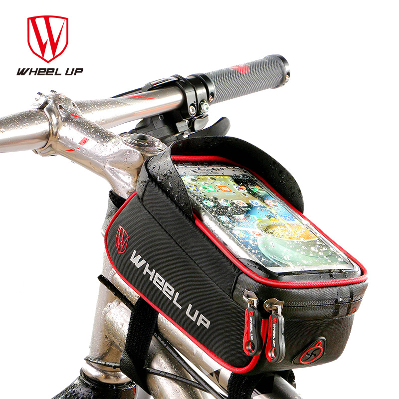 Universal Mountaineering Bike Bag Front Beam Charter Car Front Bag Upper Tube Bag Bike Equipped Mobile Phone Bag Riding Accessories