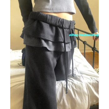 Eihey retro casual versatile culottes