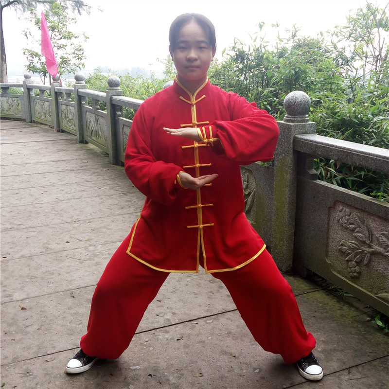 Children Tai Chi Taiqi Men Practice Young Children Martial Arts Performance Taijixin Costume Show