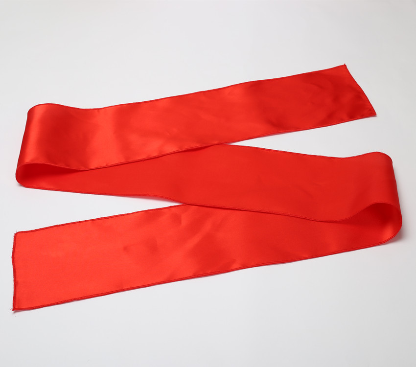 Tai Chi clothing belt adult martial arts performance competition children students big red golden yellow exercise belt can be customized