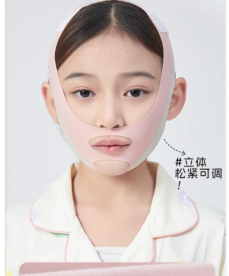 Анти-храп продукты 儿童成人睡觉防张嘴器绷带腺样体肥大面容矫正口呼吸矫正带闭嘴器