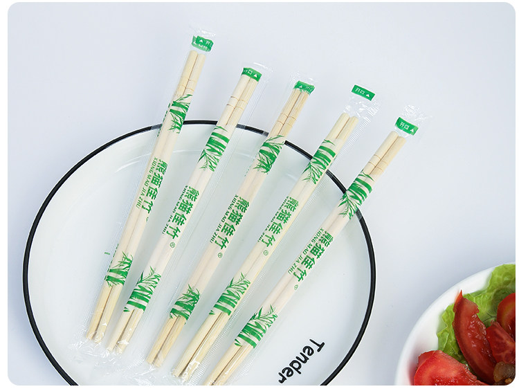 Одноразовые палочки для еды еда магазин Уберите фаст -фуд с бамбуковыми палочками для еды здравоохранения Палочек для еды недорогой удобство домой посуда Юаньюзи 