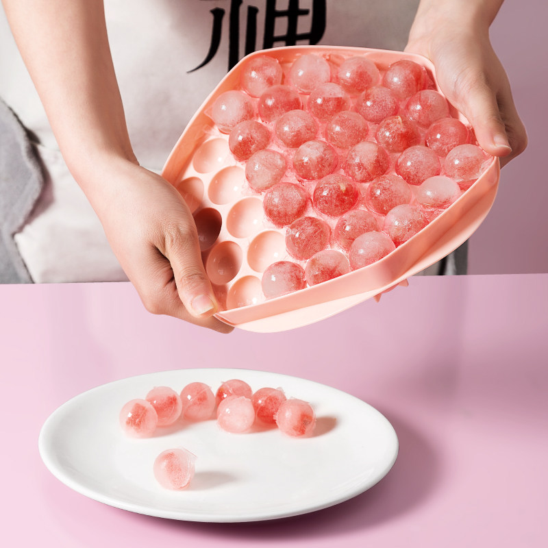 Frozen Ice Cubes Mold Food Grade Silicone Gel Ice Hockey Pice Popsicle Ice Sticks Press made to store Ice Box Home Divinity