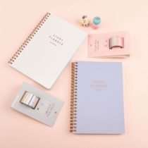 Cute Stationery Iroha Japan Stationery Girl Powder Coil Time Shaft Schedule Salt Series Wind Hand Tent