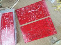 Reengrave of the UK EAR834P electronic tube singing on the PCB