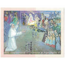 Y288-509-Vatican 2003 Celebrities: Pope Paul VI and Christmas Souvenir 1M