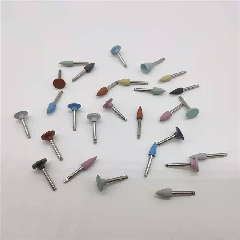 Dental low - speed bending silicone polishing wheel polishing wheel model complete dental oral material