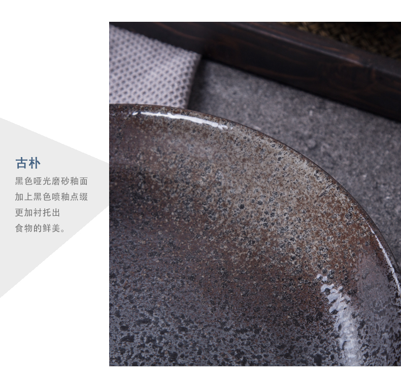 Japanese creative ceramic large bowl pickled fish basin 's spicy dishes rainbow such as bowl soup bowl restaurant ltd. deep dish