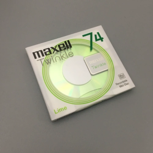 Maxell Twinkle MD Color Panel Blank Band Новая неизвестная запись записи записи Япония