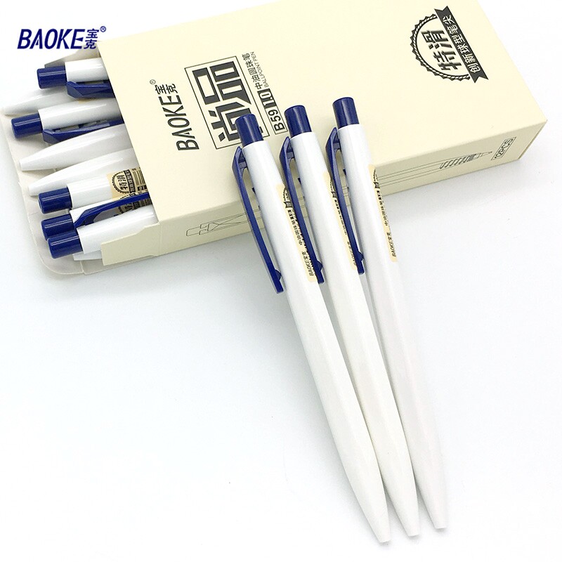 Baker Ball Pen Tip by moving special slip ball pen 1 0 coarse character smooth in oil pen blue black atom pen white rod