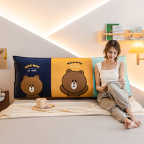 Triangle Headroom Cushions Sofa Large Backrest Bed Leaning Against Pillow Cute Cartoon Bedroom Double Soft Bag Can Be Detached And Washed