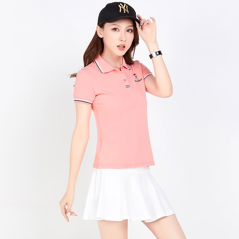 361 women's casual badminton suit Jordano two-piece summer culottes short-sleeved anti-lighting short skirt tennis team uniform